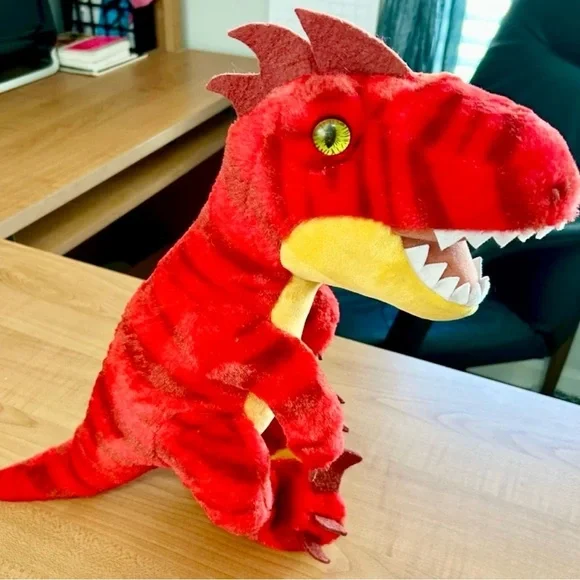 Build a bear dinosaur lot of 3 Jurassic world/t rex/spinosaurus/velociraptor toy - Picture 8 of 11